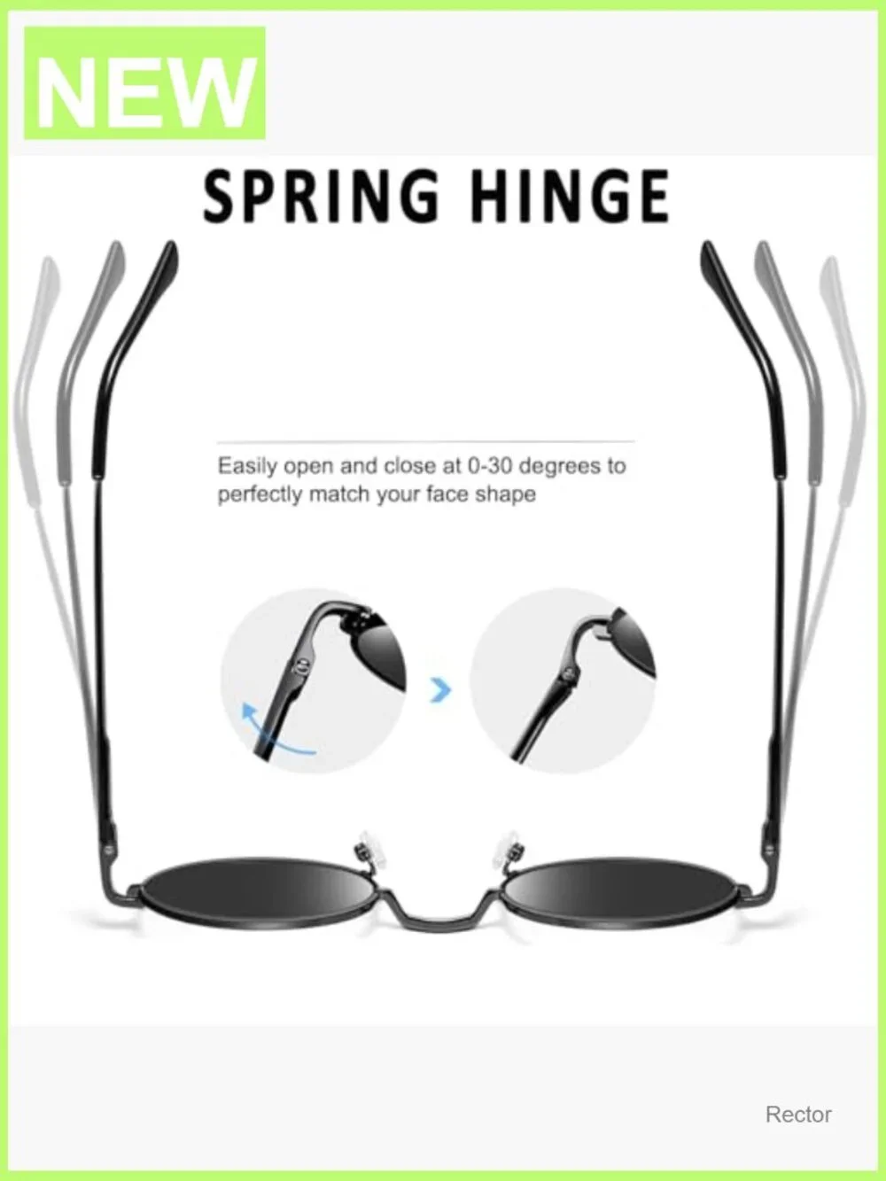 Small Round Sunglasses Hippie Circle UV400 Polarized